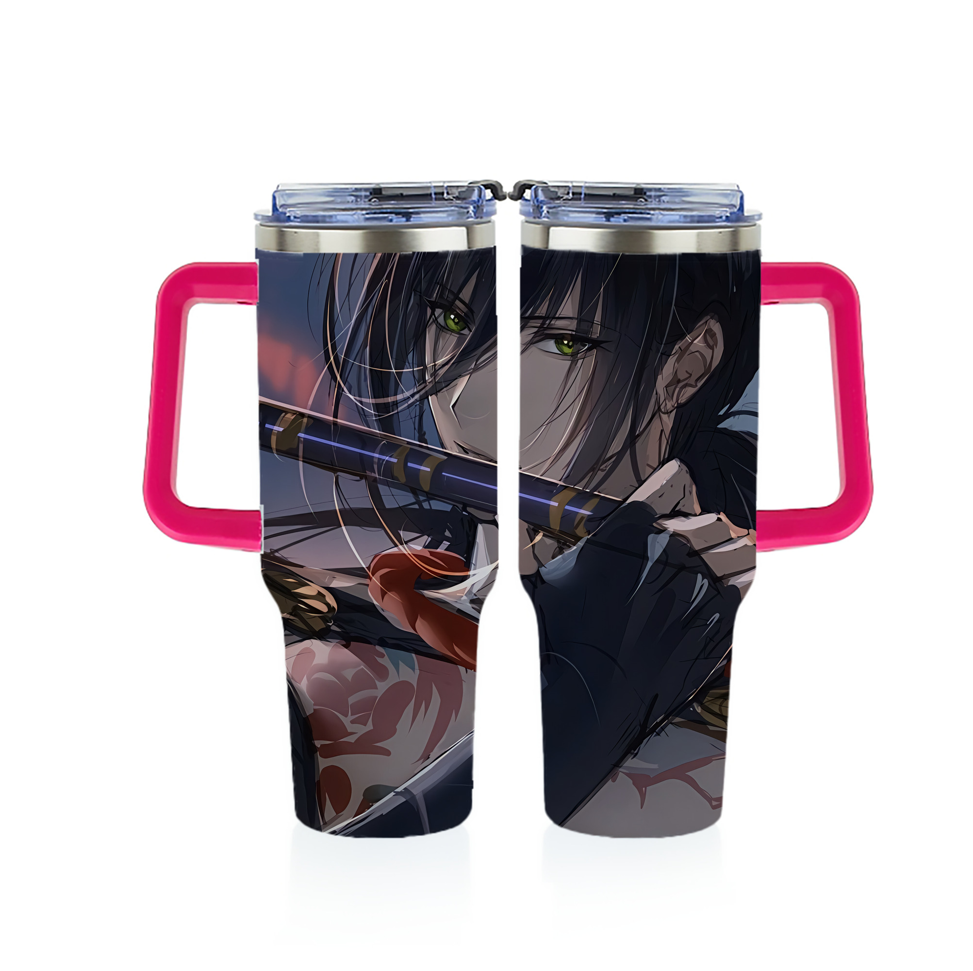 （画像用） 刀剣乱舞 Touken Ranbu 1200ｍLフルプリント車用タンブラー